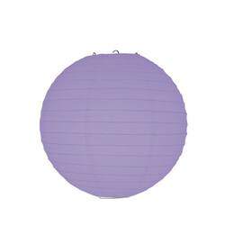 Mor Kağıt Fener 20 cm - 2