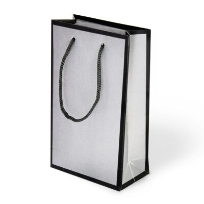Gümüş Karton Çanta 14x17cm - 1