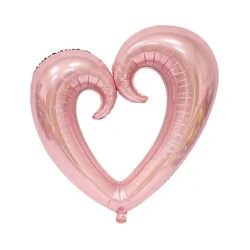 Rose Gold İçi Boş Kalp Folyo Balon 40
