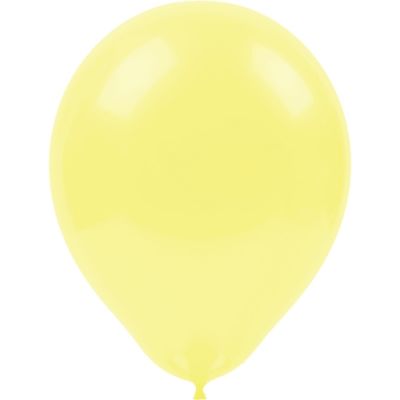 Açık Sarı Pastel Balon 12