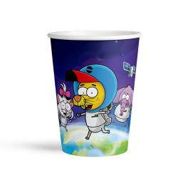King Şakir Space Paper Cups - Kikajoy