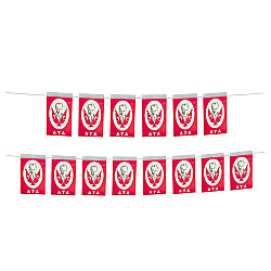 Large Turkish Flag Garland - Atatürk - 2