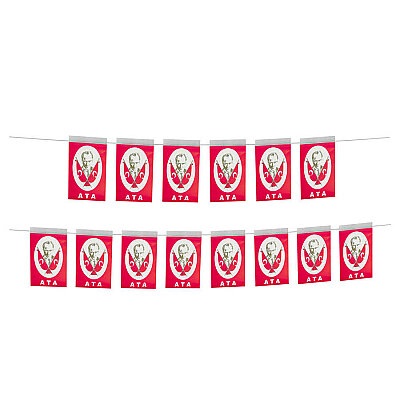 Large Turkish Flag Garland - Atatürk - 2