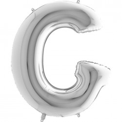 Letter G Silver 40 inch - Grabo (1)