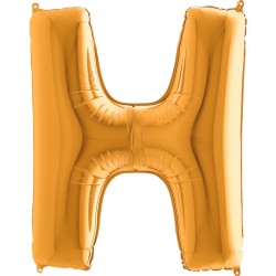 Letter H Gold 40 inch - Grabo (1)