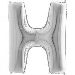 Letter H Silver 40 inch - Grabo (1)