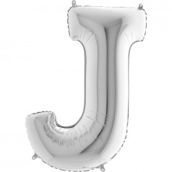 Letter J Silver 40 inch - Grabo (1)