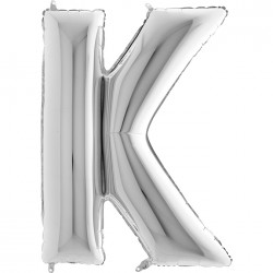 Letter K Silver 40 inch - Grabo (1)