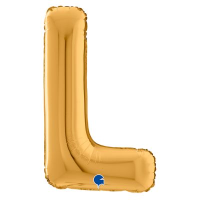 Letter L Gold 26 inch - 2