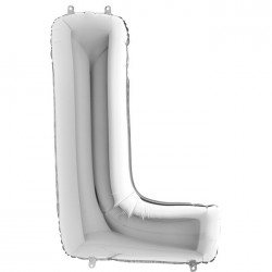 Letter L Silver 40 inch - Grabo (1)