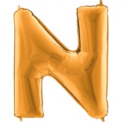 Letter N Gold 40 inch - Grabo (1)