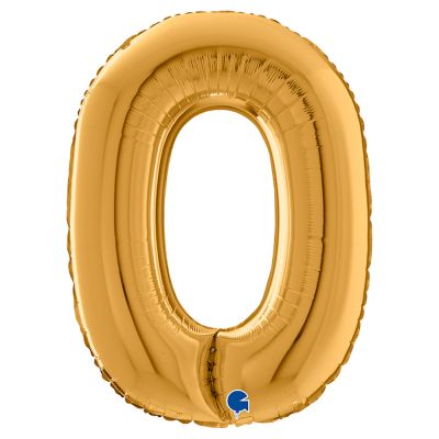 Letter O Gold 26 inch - 2