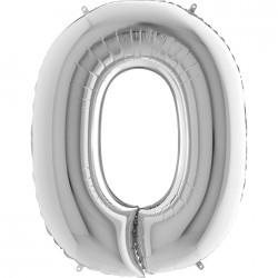 Letter O Silver 40 inch - Grabo (1)