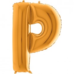 Letter P Gold 40 inch - Grabo (1)