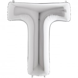 Letter T Silver 40 inch - Grabo (1)