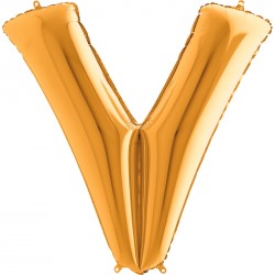 Letter V Gold 40 inch - Grabo (1)