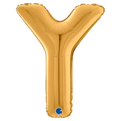 Letter Y Gold 26 inch - 2
