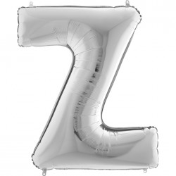Letter Z Silver 40 inch - 2
