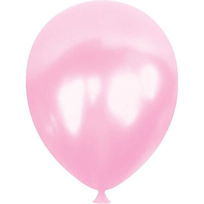 Light Pink Metallic Balloons 5