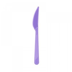 Lilac Plastic Knives - 2