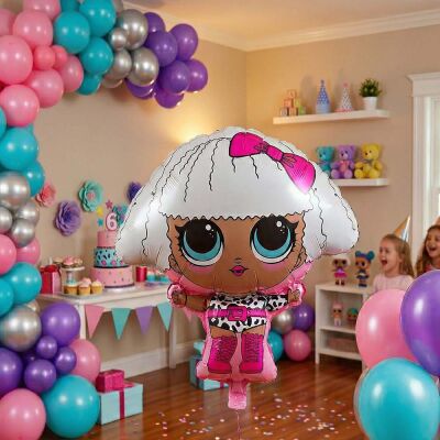LOL Character Shaped Foil Balloon - 1