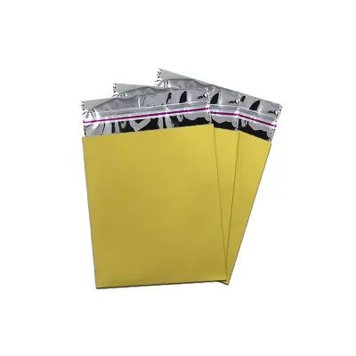 Luxury Metallic Gold Mailing Box 15x25 - 1
