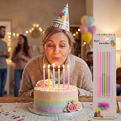 Macaron Birthday Candles - 1