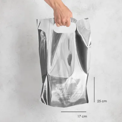 Metalize El Geçme Poşet 17x25 - 2