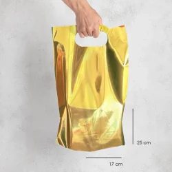 Metalize El Geçme Poşet 17x25 - 1