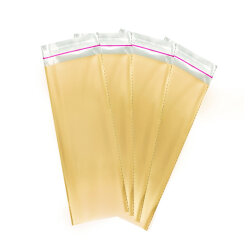 Metallic Gold Foil Mailing Bags 9x25 - 