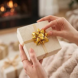 Metallic Gold Gift Bows - No:2 - 1