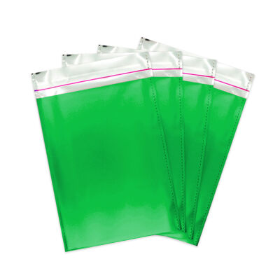 Metallic Green Foil Mailing Bags 30x45 - 1