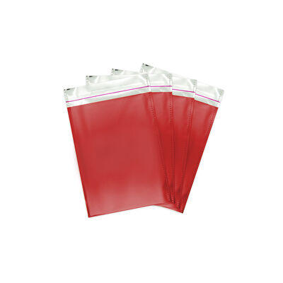 Metallic Red Foil Mailing Bags 11x12 - 1