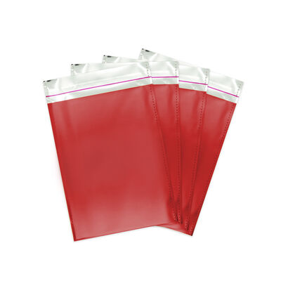 Metallic Red Foil Mailing Bags 15x25 - 1