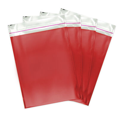 Metallic Red Foil Mailing Bags 35x50 - 1
