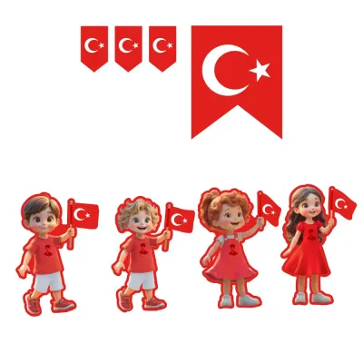 Milli Bayramlar Dıy-Cut Özel Kesim Banner - 4