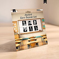 Milli Bayramlar Sınıf Süsleme Bannerı - Atatürk - Kikajoy