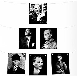 Milli Bayramlar Sınıf Süsleme Bannerı - Atatürk - Kikajoy (1)