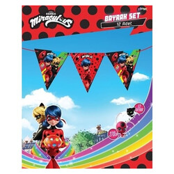 Miraculous Super Heroez Üçgen Flama - Kikajoy