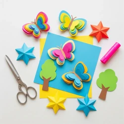 Mixed Color Premium Construction Paper - 1