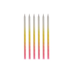 Multi Color Party Candles - No:2 - 2