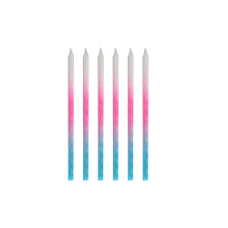 Multi Color Party Candles - No:3 - 2