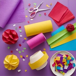 Multi-Color Crepe Paper - 1