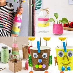 Multi Color Jute Twine - (1)