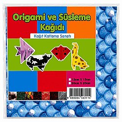 Origami Kağıdı 15x15 30lu - Kikajoy (1)