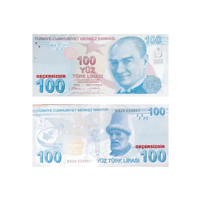 Oyuncak Kağıt Para 100 TL - 1