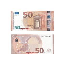 Oyuncak Kağıt Para 50 Euro - Kikajoy