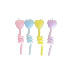 Party Candles - Heart - 2