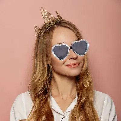 Party Glasses - Heart - 1