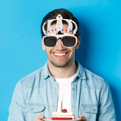 Party Glasses - King Crown - 1